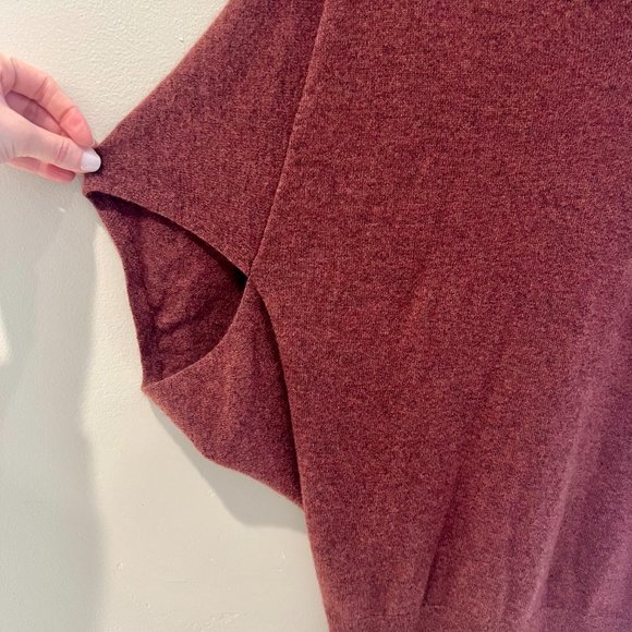 Subtle Luxury Tapered Dolman Top 100% Cashmere Excellent Condition SZ S/M - Picture 3 of 6